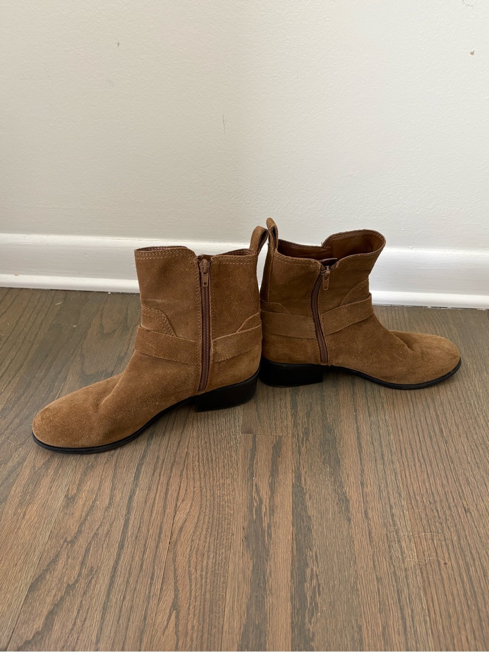 Marc Fisher Dalary Suede Moto Boot Size 8.5 - Picture 5 of 7